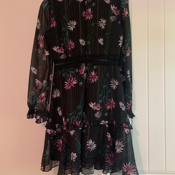 Anthropologie Donna Morgan High-Neck Floral Dress - Picture 6 of 8